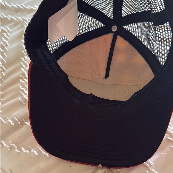 Vans Off the Wall American Flag Hat Stars and Stripes Adjustable, mesh back - Picture 7 of 10